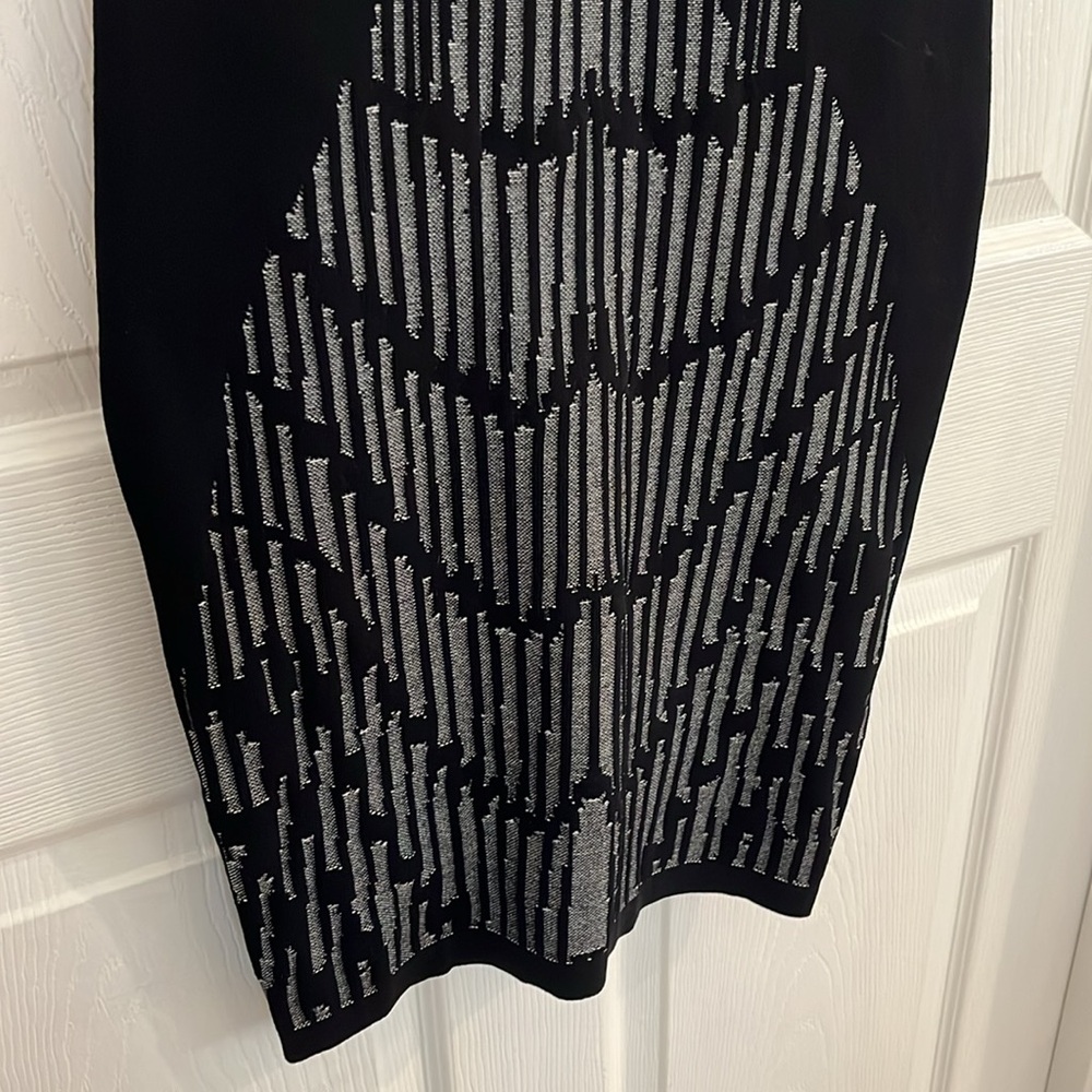 Reiss Printed Midi Bandage Dress - Picture 5 of 6